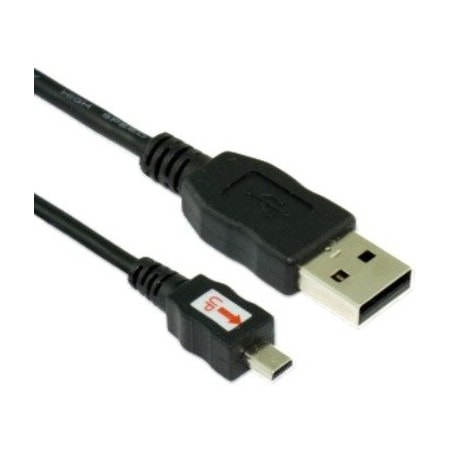 Kdc Ultra Mini 8Pin Usb Cable Black